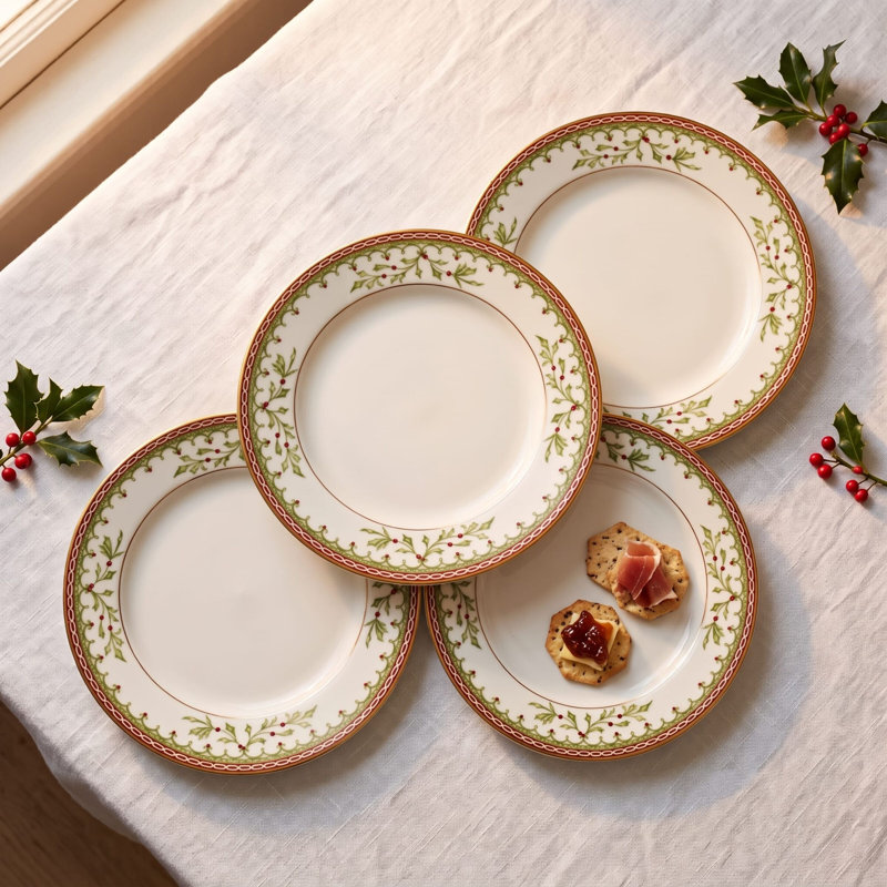 Mikasa Holiday Traditions Appetizer Plates