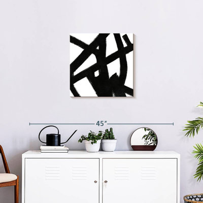 Encre noire stries II