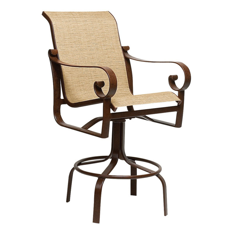  Tabouret de bar 29,75 po, Martinique, Brun châtaigne