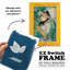Impression sur cadre simple Cyanorphe Pressed Leaves II-854591584-854591589