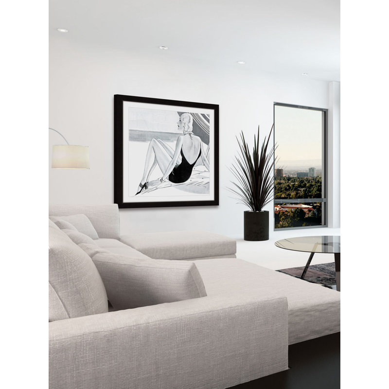 1 Piece Single Picture Frame Wall Art, 51cm H x 51cm W x 3.81cm D