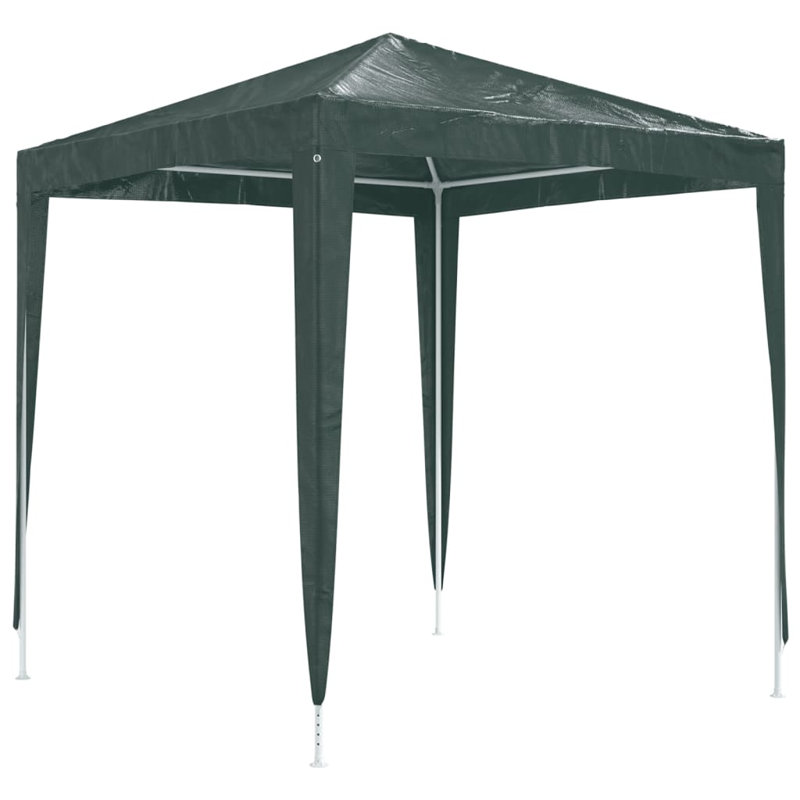 Barnhardt 2m x 2m Steel Party Tent, Green