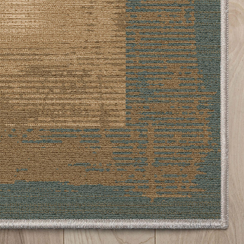 Tapis brun à tissage plat Kehr Modern, Rectangle 3 pi 3 po x 5 pi