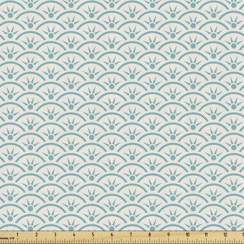 fab_31870_Tissu japonais par The Yard, Ocean Illustration, l 36 po x L 58 po