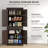 Freestanding Kitchen Pantry with Ample Storage
