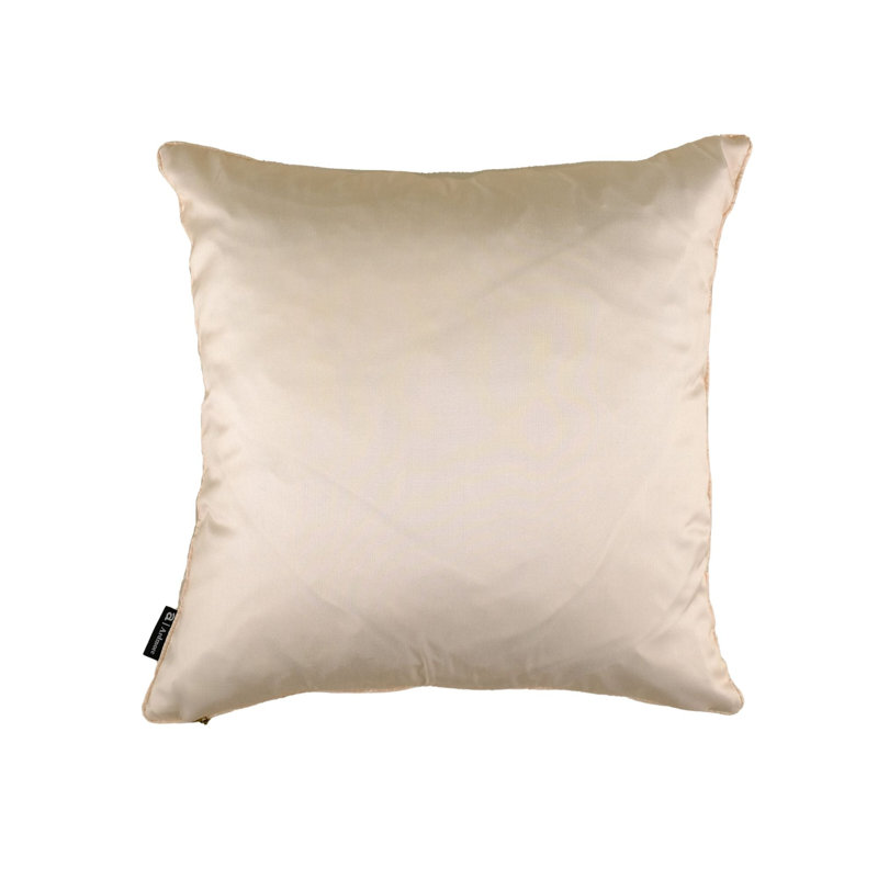 Thanda Square Pillow Cover & Insert, 16" x 16", White