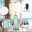 Lampe de table en verre Taifa avec veilleuse et ports de charge USB-2101265538