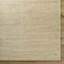 Tapis rectangulaire tissé à la main en coton / jute / sisal kaki / naturel / brun clair Allyannah-30772704