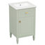 Meuble-lavabo de 20 pouces avec lavabo Vaimi-1977775383