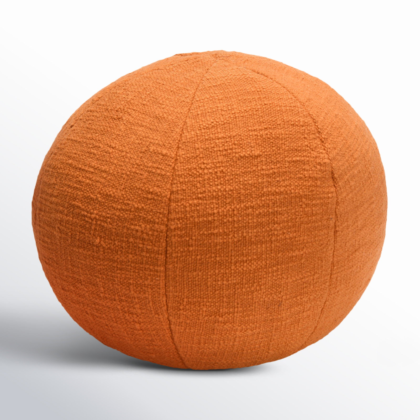 Taron Accent Pillow, 10" x 10", Orange