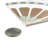 Revival Ring Mini 4" x 4" Ceramic Patterned Wall & Floor Tile