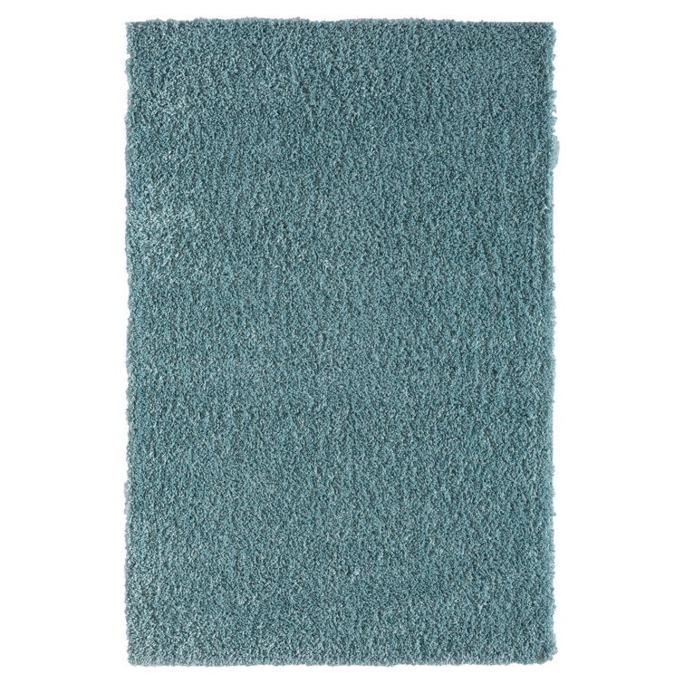 Lush Light Blue Rug