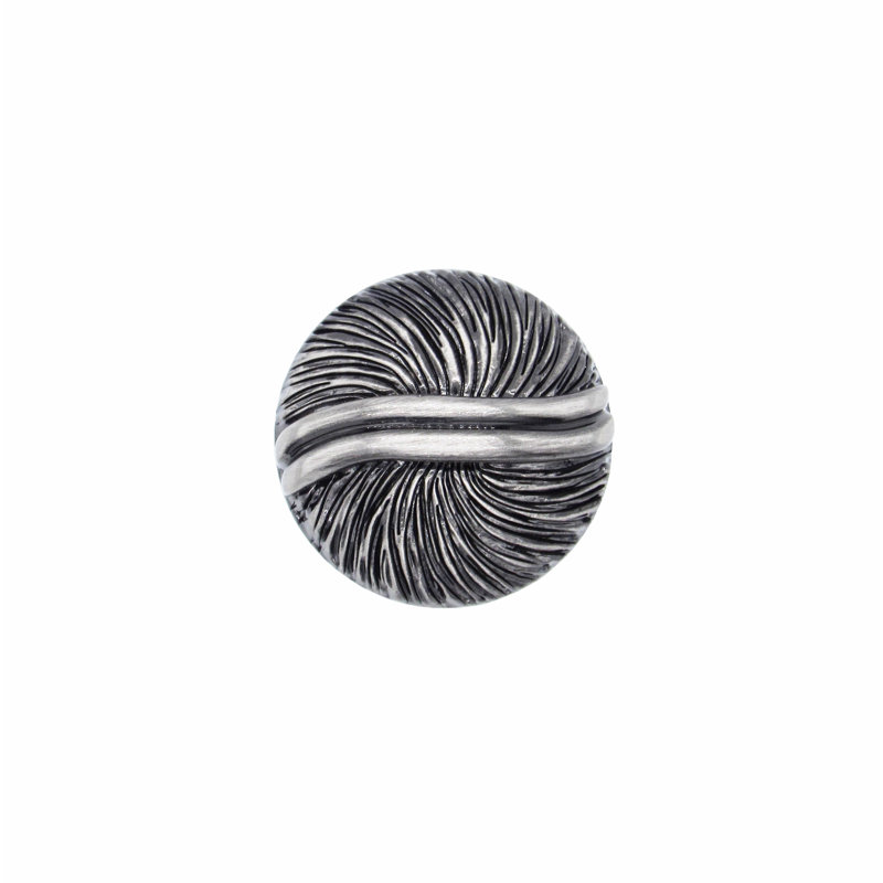 Poignée ronde 5/4, Nickel satiné ox