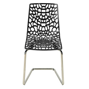 Premium All-Weather Wicker Outdoor Stacking Dining Side Chair (Set of 2)