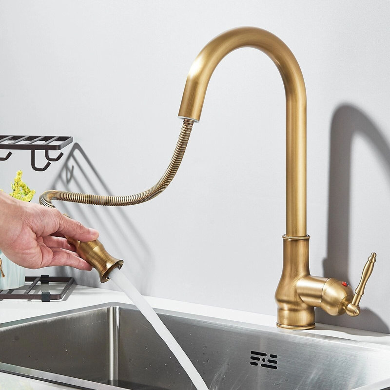 Moverlesenk Kitchen Faucet Side Spray