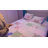 3-Pieces Floral Quilt Set, Vibrant Printed Quilt Bedding with 2 Pillowcases-116926244-132280162