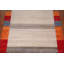 Tapis indien rayé à la main Gabbeh