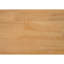 Ensemble de salle à manger décontracté 7 pièces, table rectangulaire et 6 chaises rembourrées en tissu beige, finition chêne naturel, 6 places, décor intérieur côtier contemporain