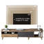 Extendable TV Stand for TVs up to 78" with Drawers and Cabinets