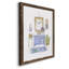 «Sketchy Bath II», peinture sur toile encadrée-1328345213-1328345206