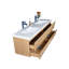 Ensemble de meuble-lavabo double mural 83 po Bobijo-585593486