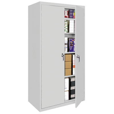 Steel Single Storage Cabinet ( 72'' H x W x 18'' D)