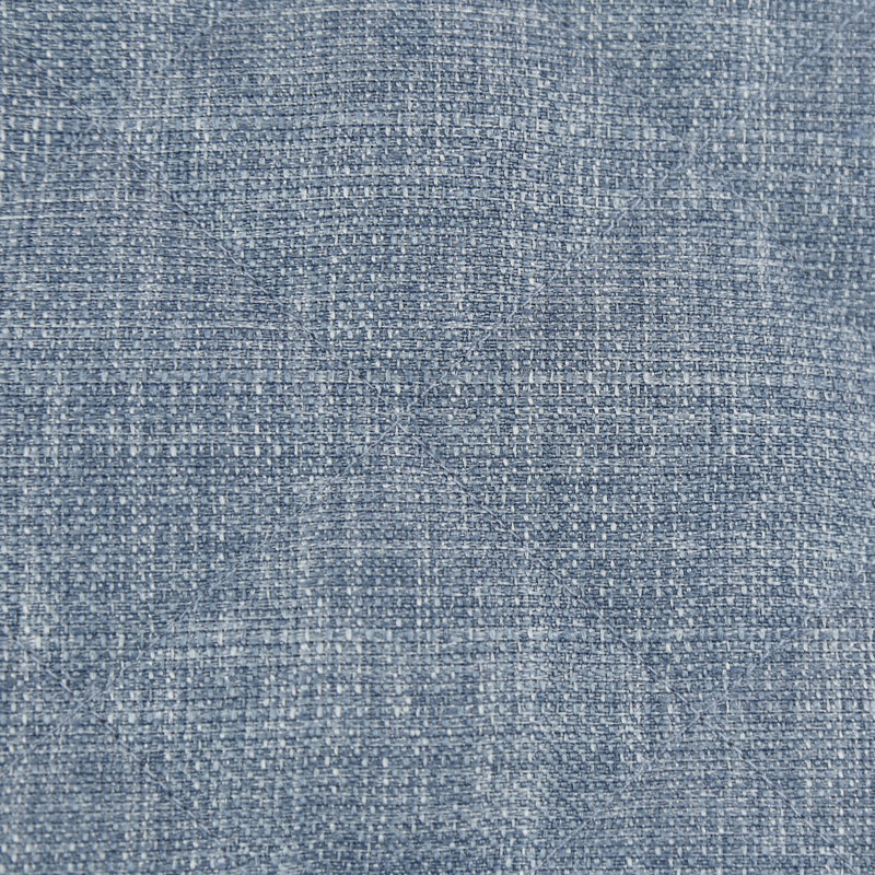  Ensemble de couvre-lit en faux lin, Couvre-lit très grand + 3 taies décoratives euro, Bleu délavé à la pierre