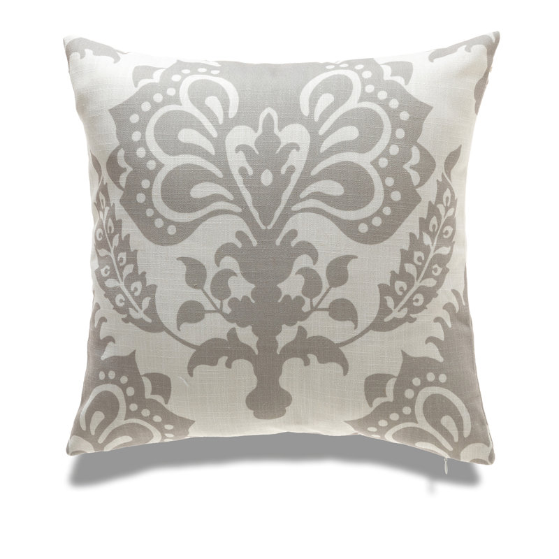 Coussin Vienna, Gris, Mélange de duvet