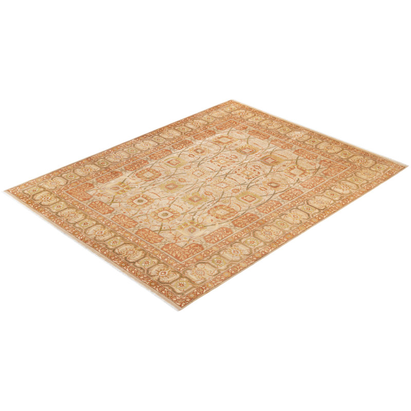 Classic One-of-a-Kind 9' 0" X 11' 1" Hand Knotted Area Rug