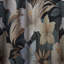 Motif tropical sérénité monochrome - Rideau floral - Velours obscurcissant - 1 panneau-107599404
