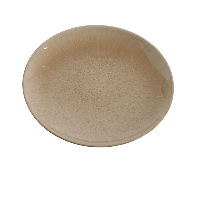 Assiette ronde en porcelaine Yanco Agate