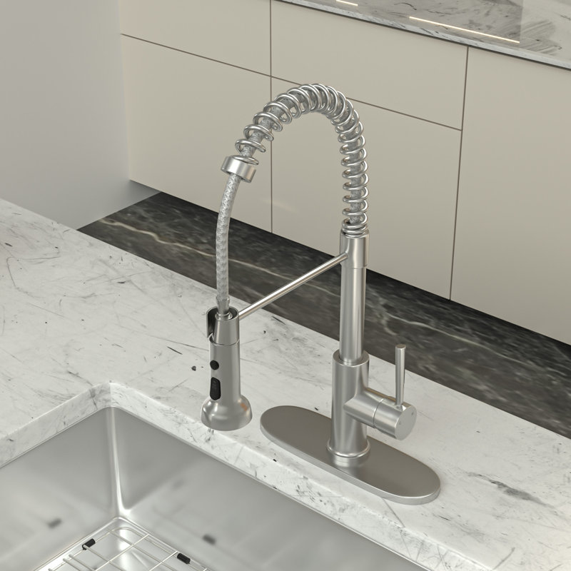 Logmey Pull Down Kitchen Faucet