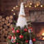 Lighted Christmas Tree Topper Gnome Decoration