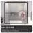 60 In. W X 56 In. H Sliding Semi-Frameless Tub Door With Clear Glass And Handles-106896792