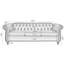 Canapé Chesterfield en cuir profond