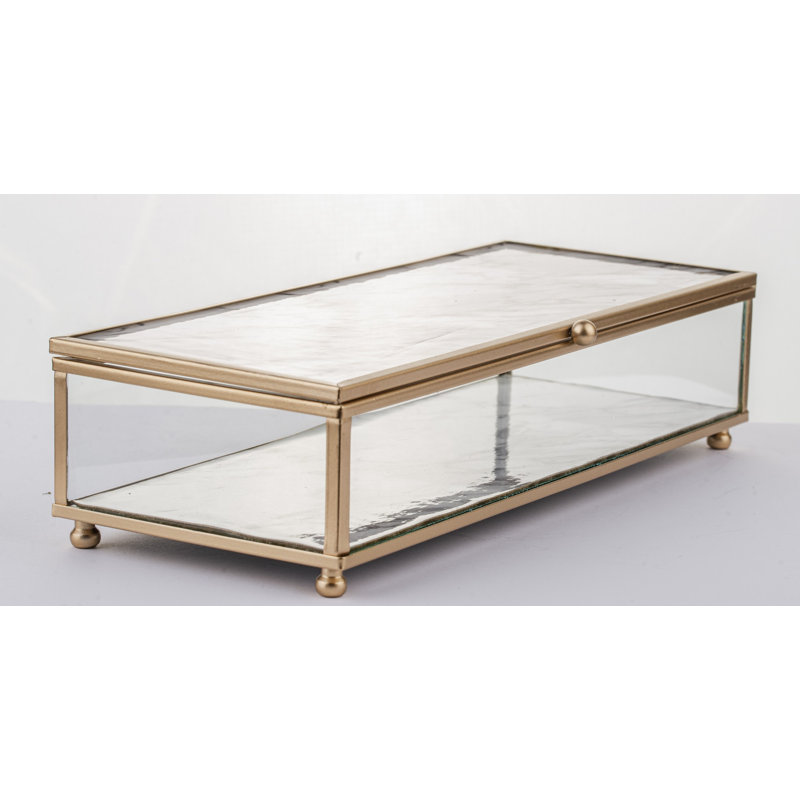 Glass Jewelery Box +