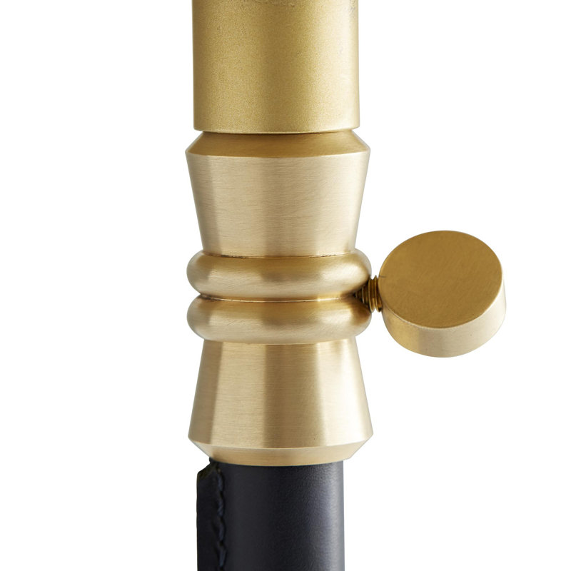 Pedestal Accent Table, Navy