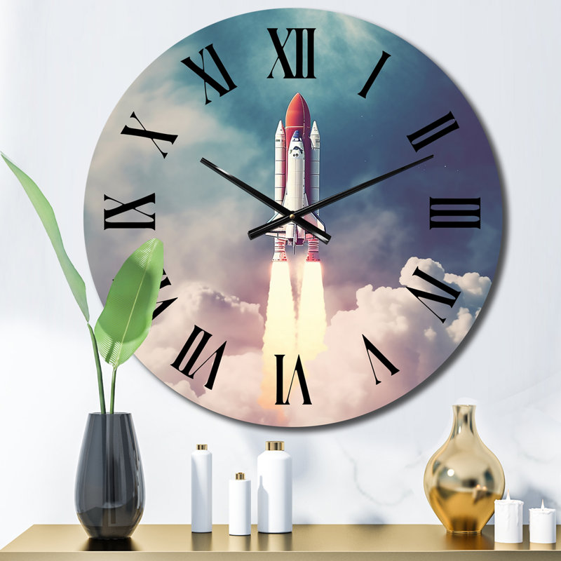 Metal Wall Clock, Medium