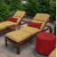 Coussin de chaise longue d'extérieur 1 pièce Murphie Marlowe Sunbrella®-1335846280