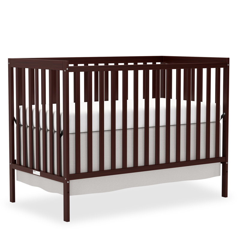 Lit de bébé convertible 5-en-1, Espresso