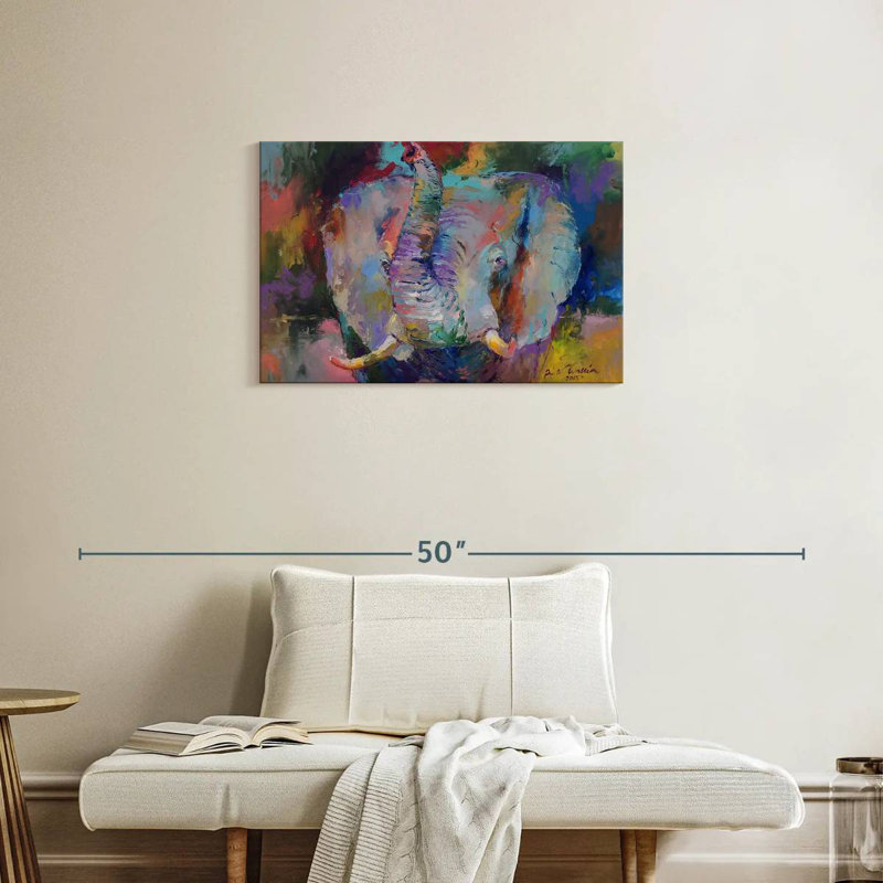 Brampt Elephant III, 20" H x 30" W