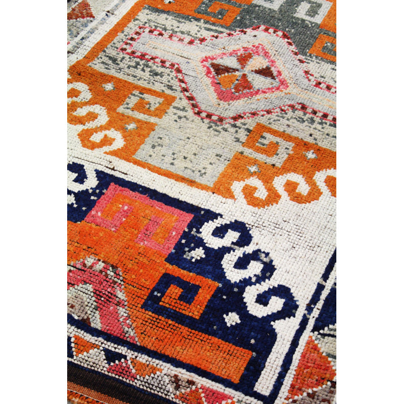 Herki One-of-a-Kind 3'9" X 11'4" Area Rug