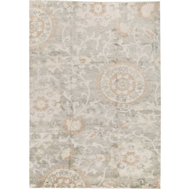 Tapis multicolore de haute qualité noué à la main