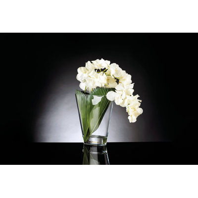 Kunstblume Orchidee in Vase