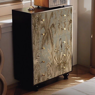 French household vintage decorative cabinet