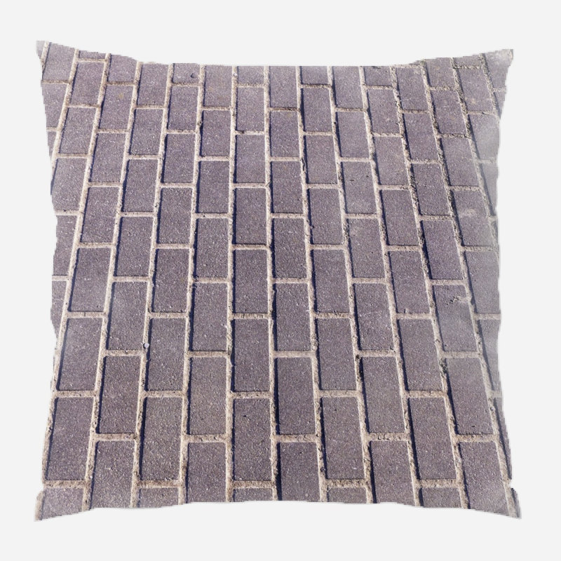 Coussin à carreaux