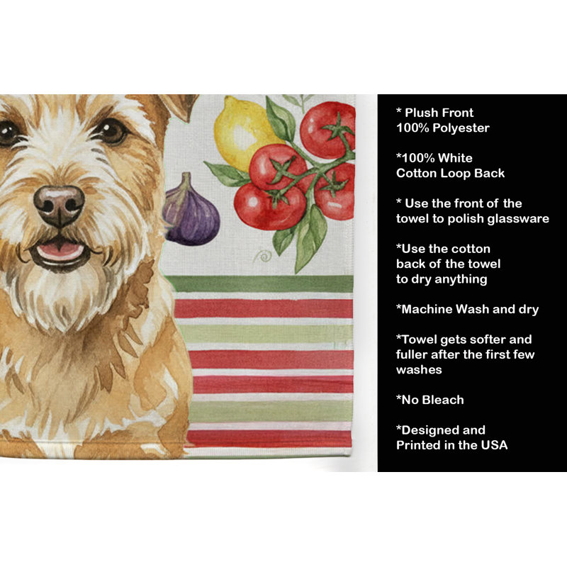 Serviette de cuisine Wheaten Norfolk Terrier, Wheaten Norfolk Terrier