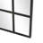 Haider Glass and Metal Arched Window Pane Inspired Wall Mirror-736748462-736818496-736818527