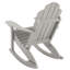Chaise berçante d'extérieur en plastique Anette-418725153