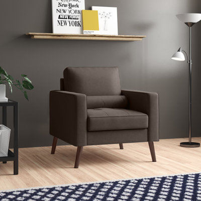 Esteban 31" W Tufted Polyester Armchair